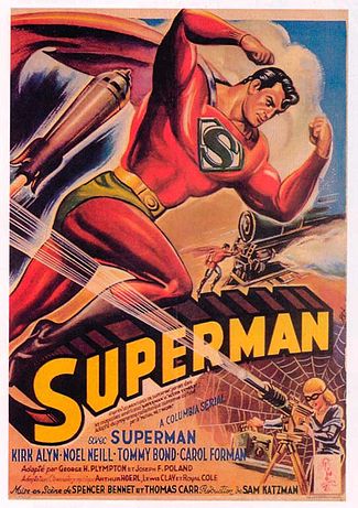 movie poster for superman